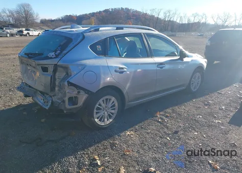 2018 Subaru Impreza 2.0I Premium from USA, damaged, VIN 4S3GTAD61J3753384